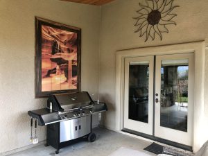 Custom printed outdoor tile mural Arizona